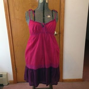 🎉HP🎉Size 6 Pink & Purple American Eagle Dress